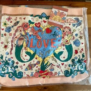 Colorful Mermaid Tote Bag